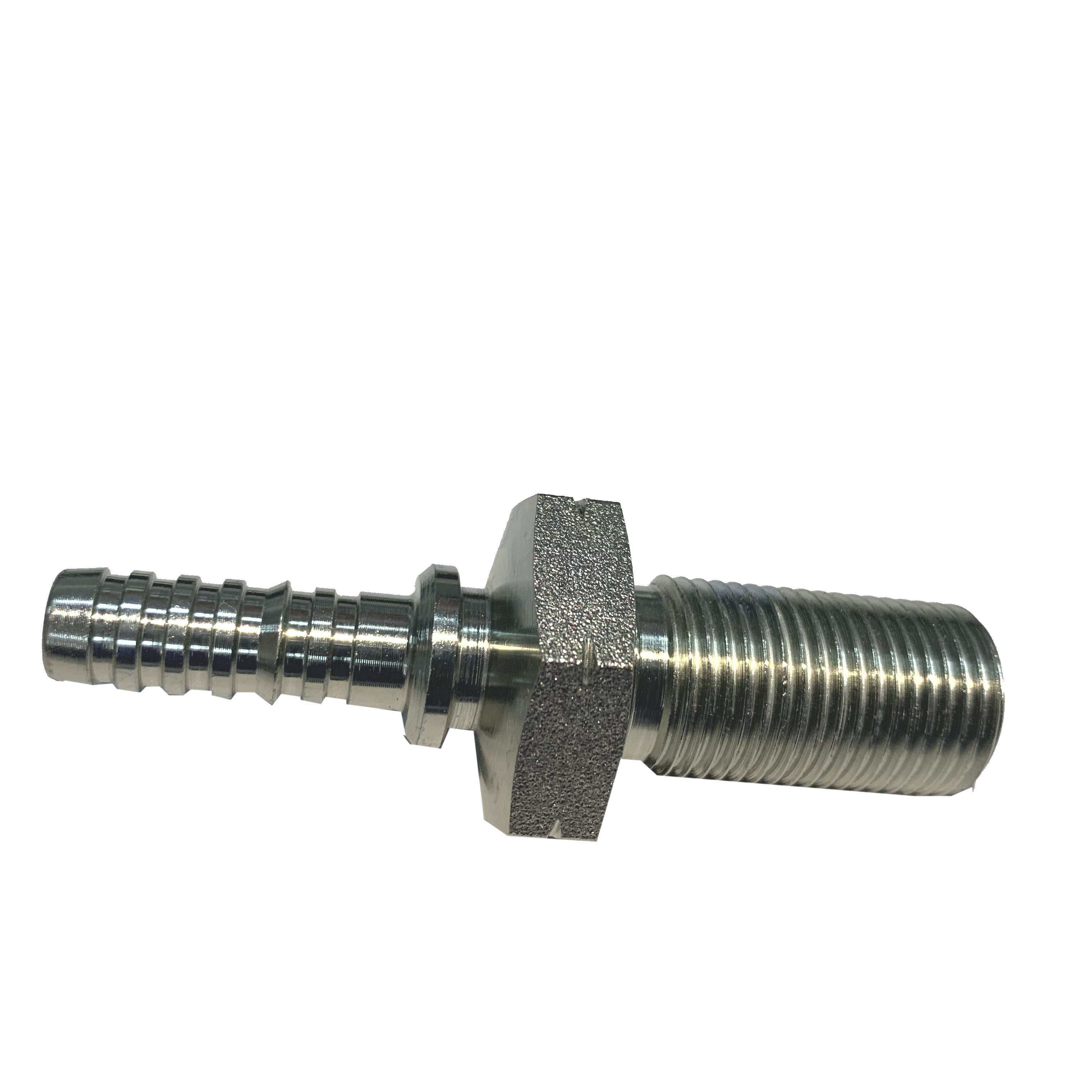 Forged Carbon Steel Barbed to NPT Thread Hose Fitting